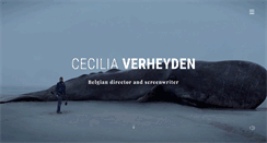 Desktop Screenshot of ceciliaverheyden.be